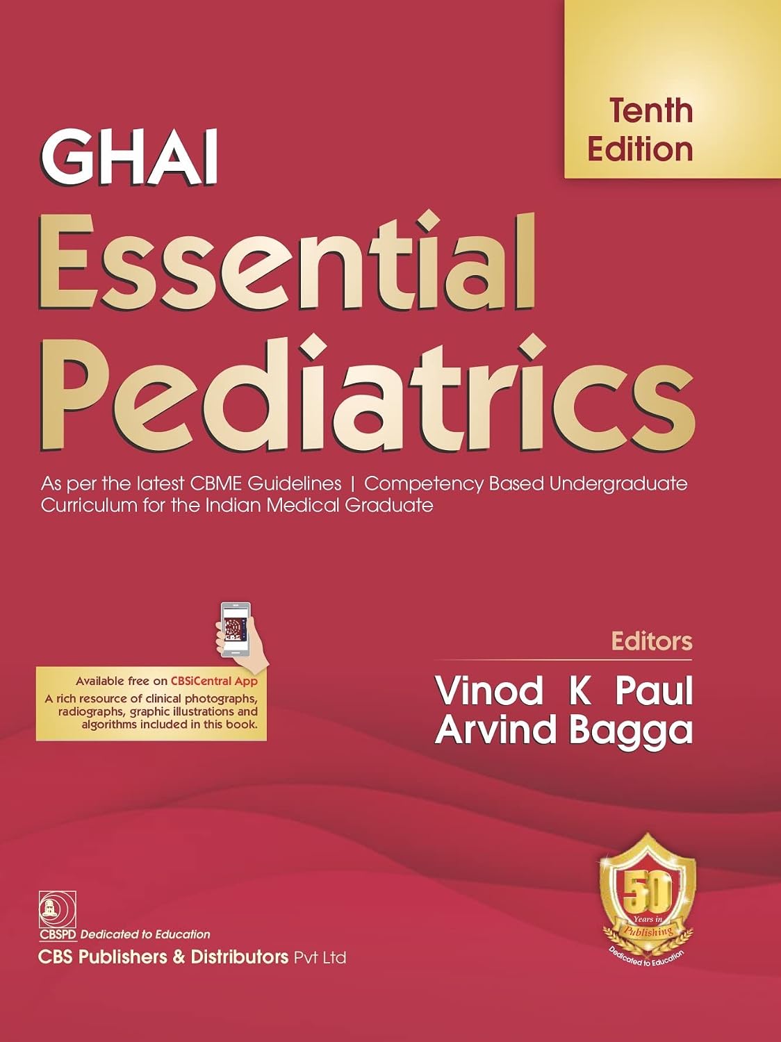 GHAI ESSENTIAL PEDIATRICS, 10E (HB)