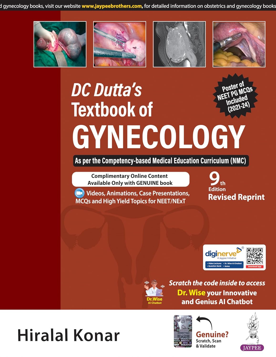 DC DUTTA TEXTBOOK OF GYNECOLOGY